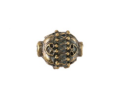 Mykonos Antique Brass (plated) Ornate Lantern 15mm