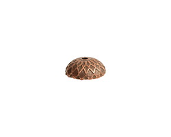 Nunn Design Antique Copper Acorn Cap Bead Cap 11.5mm