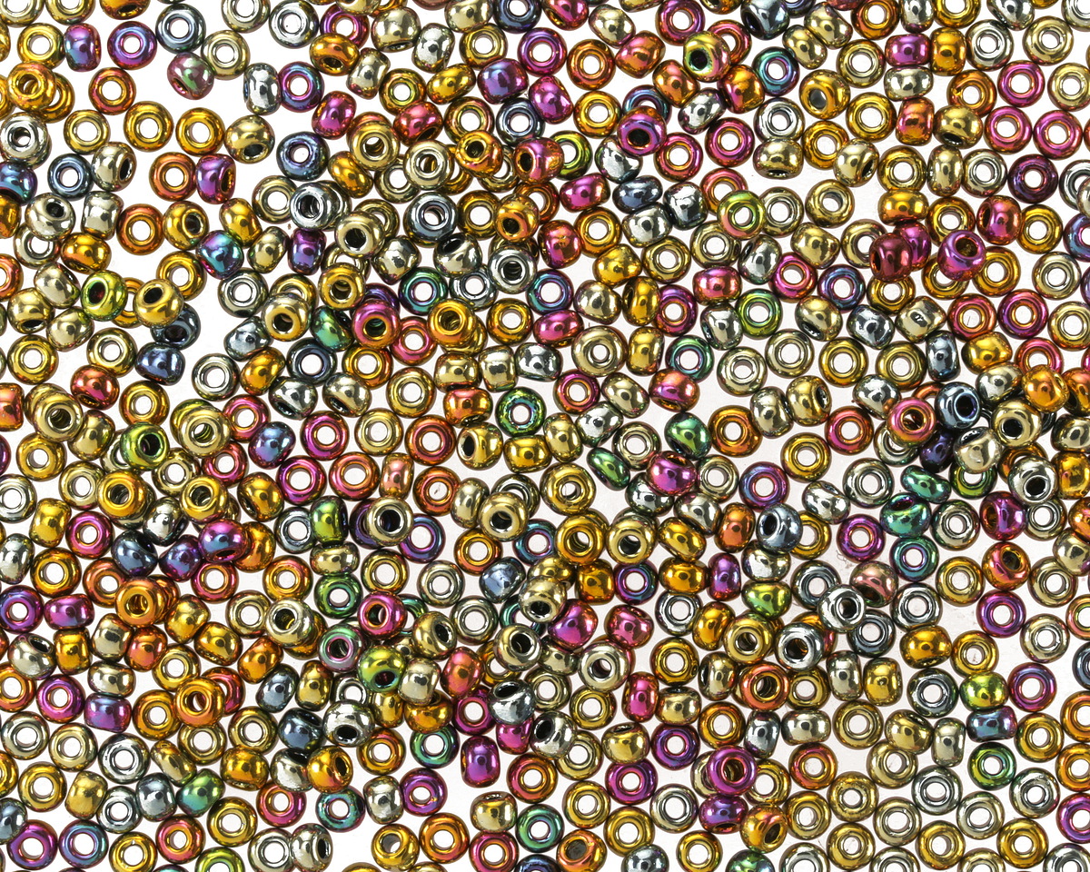 Metallic Iris Bronze Round 11/0 Seed Bead