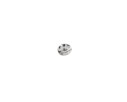 Antique Silver (plated) Seed Bead 5x4mm