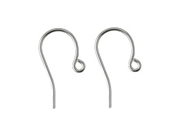 Stainless Steel French Earwire 13x22mm (50 pieces)