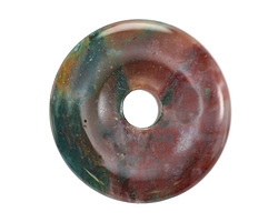 Fancy Jasper Donut 30mm