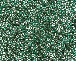 TOHO Green Emerald (with Silver Lining) Round 11/0 Seed Bead
