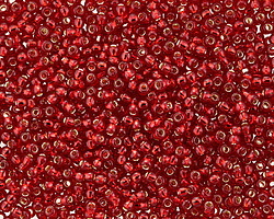 TOHO Garnet (with Silver Lining) Round 11/0 Seed Bead