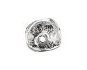 Mykonos Metalized Ceramic Antique Silver Washer 19-20mm