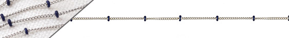Stainless Steel Navy Satellite Chain