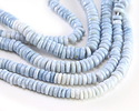 Owyhee Blue Opal (enhanced) Ombre Heishi 5-6mm