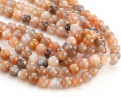 Moonstone (A - multi) Round 6mm