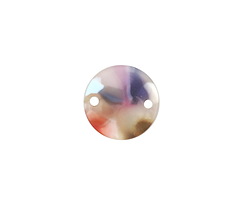 Zola Elements Garden Party Matte Acetate Coin Link 14mm