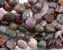 Fancy Jasper Tumbled Nugget 7-10mm