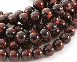 Red Tiger Eye Round 10mm