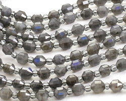 Labradorite (A) Energy Tube 5.5-6x5-5.5mm