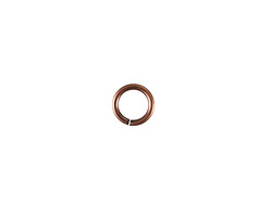 Antique Copper (plated) Jump Ring 7mm, 18 gauge