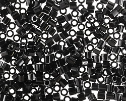 Miyuki Delica Black (DBLC0010) Hex Cut 8/0 Seed Bead