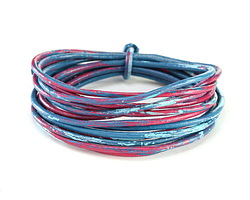 Aurora Blend Round Leather Cord 2mm