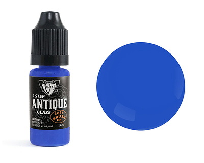 Vintaj 1 Step Cobalt Blue Antique Glaze 9ml