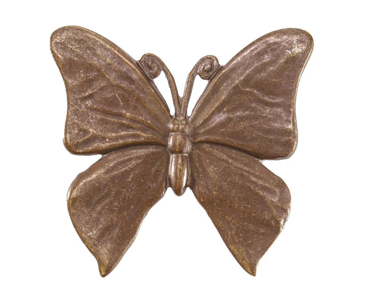 Vintaj Natural Brass Meadow Butterfly 41x38mm