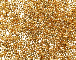 Miyuki 24kt Gold (plated) Spacer Bead 2.2mm