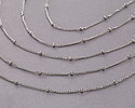 Stainless Steel Satellite Chain, 5' Package