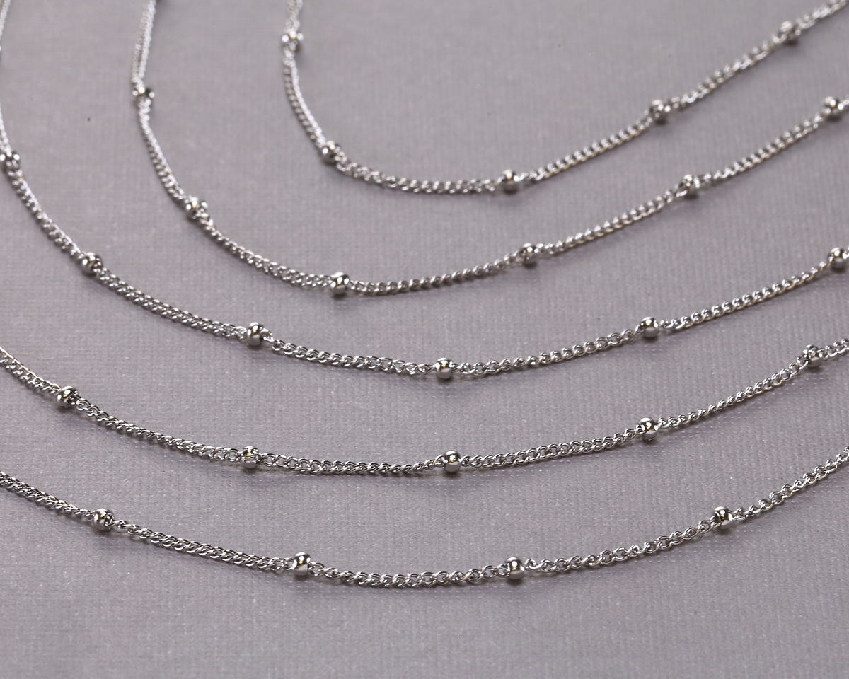 Stainless Steel Satellite Chain, 5' Package