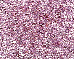 TOHO Gold Lustered Light Amethyst Round 11/0 Seed Bead