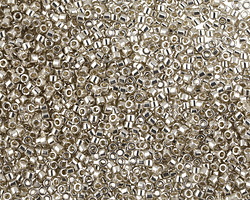 Miyuki Delica Galvanized Silver (DB0035) 11/0 Seed Bead