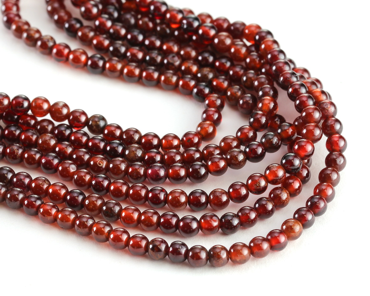 Hessonite Round 4mm