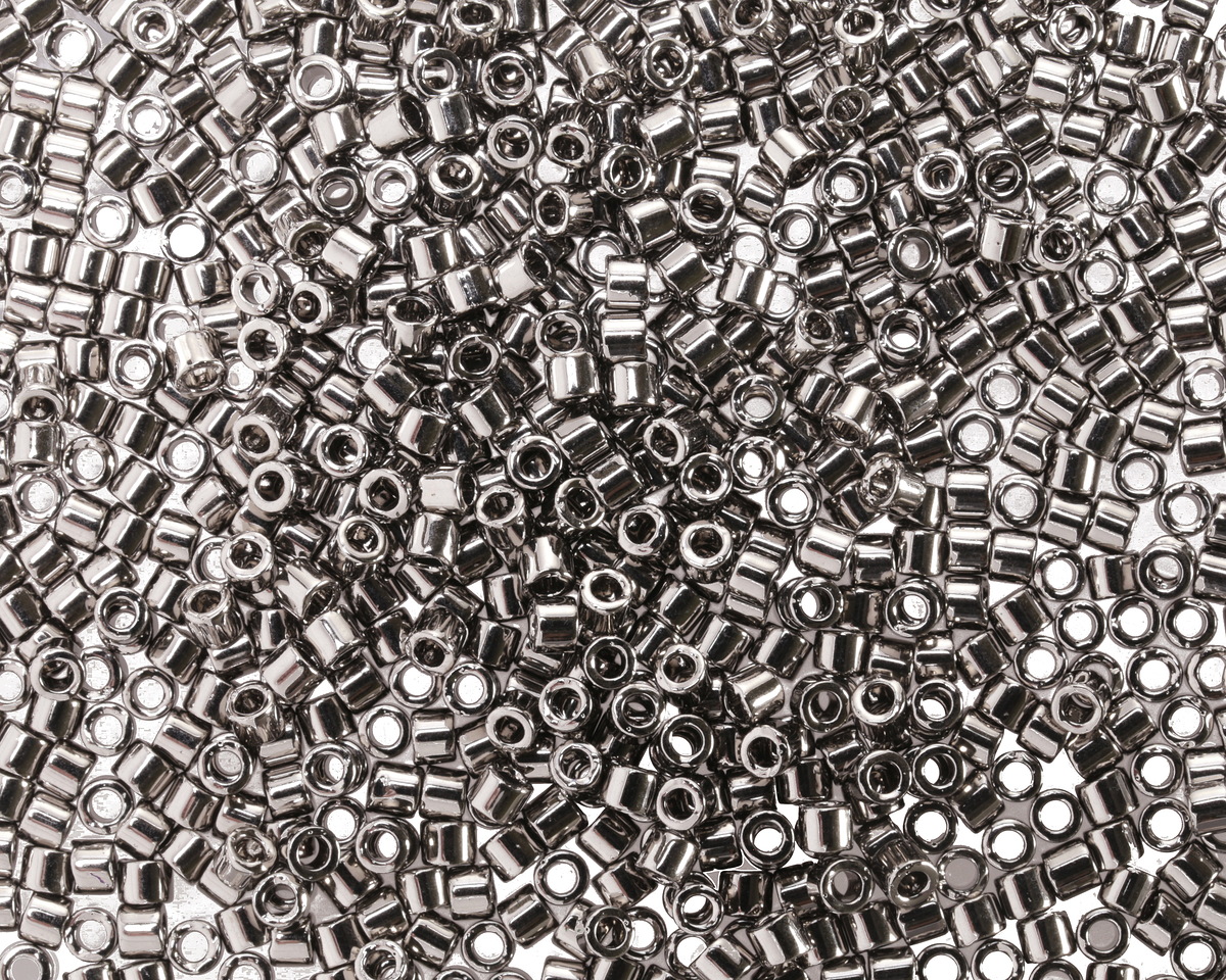 Miyuki Delica Nickel (plated) (DMB0021) 10/0 Seed Bead