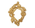 Vintaj Solid Brass Calla Lily Frame Focal 51x38mm