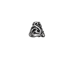 TierraCast Antique Silver (plated) Lily Cone 8mm