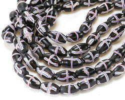 Indonesian Jet French Cross Rice 12-13x7mm