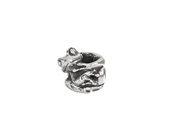 Green Girl Pewter Tree Frog 12x13mm