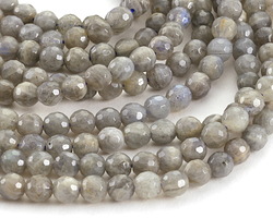 Labradorite Faceted Round 6mm