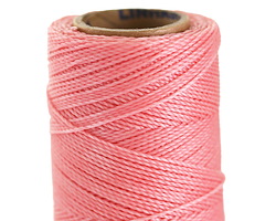Linhasita Shell Pink (324) Waxed Polyester Cord PE-4 1mm