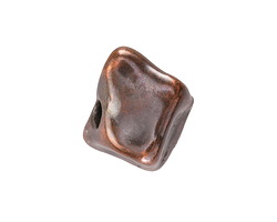 Mykonos Metalized Ceramic Antique Copper Nugget 16-20mm