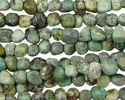 African Turquoise Mini Tumbled Nugget 5-6mm