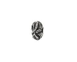 Mykonos Antique Silver (plated) Foliage Spacer 8x12mm