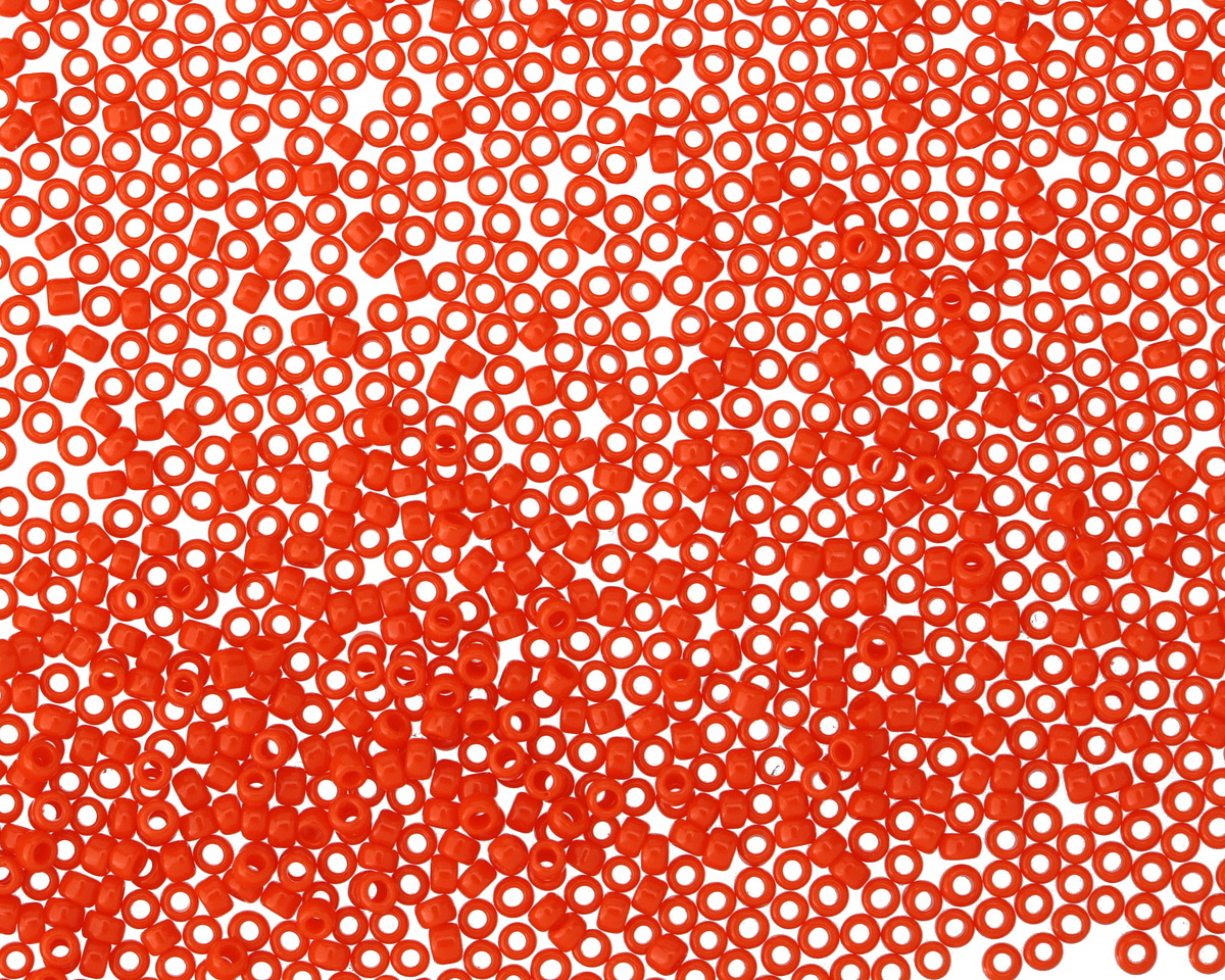 TOHO Opaque Sunset Orange Round 15/0 Seed Bead