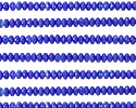 Czech Glass Cobalt AB Fire Polished Rondelle 2x3mm
