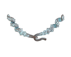 Mykonos Copper (plated) Patina Glue In 3mm Twisted Cord End Closure 60x10mm