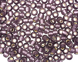 TOHO Light Tanzanite (with Frosted Silver Lining) Round 6/0 Seed Bead