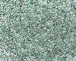 TOHO Aqua (with Golden Lining) Round 11/0 Seed Bead