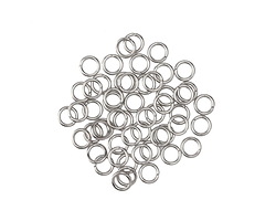 Stainless Steel Round Jump Ring 3.5mm, 22 Gauge