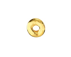 Mykonos Metalized Ceramic Gold Washer 10-13mm