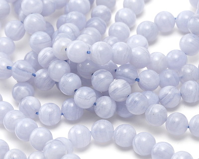 Blue Lace Agate Round 8mm