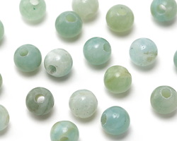 Amazonite Round (Large Hole) 8mm