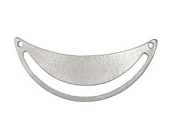 Zola Elements Antique Silver (plated) Arc Cutout Focal Link 50x20mm