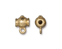 TierraCast Gold (plated) Guru Style Bail 10x13mm