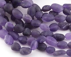 Dogtooth Amethyst (matte) Tumbled Nugget 5-10mm