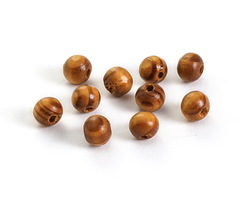 Natural Grain Wood Round 8mm